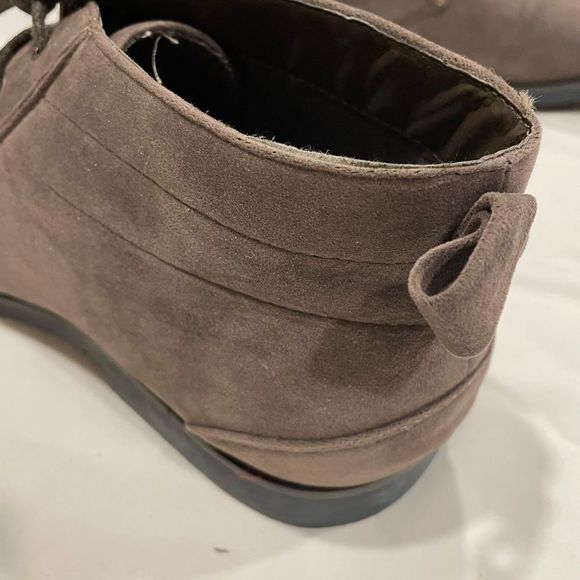 Mens‎ Brown Suede Boots - Picture 9 of 16